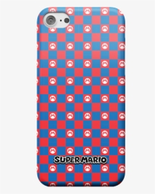 Nintendo Super Mario Checkerboard Pattern Phone Case - Mobile Phone Case, HD Png Download, Free Download
