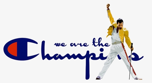 Freddie Mercury We Are The Champions Shirt , Png Download - Transparent Champion Logo, Png Download, Free Download