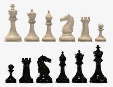 Chess, Black And White Pieces, Checkerboard - Chess Black And White Coins Png, Transparent Png, Free Download