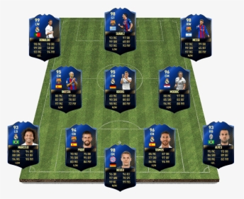 Fifa 17 Toty - Team Of The Year 2018 Fifa, HD Png Download, Free Download