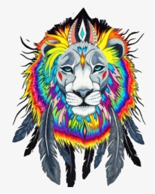 #lion #king #art #nativeamerican #dreamcatcher - Native American Dream Catcher Clipart, HD Png Download, Free Download