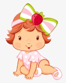 Strawberry Shortcake Baby Images Strawberry Shortcake - Baby Strawberry Shortcake Cartoon, HD Png Download, Free Download