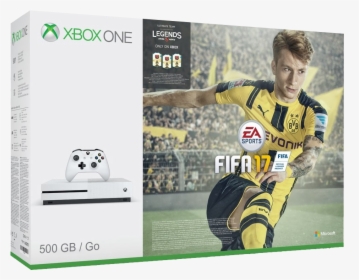 Xbox One S With Fifa 17, HD Png Download, Free Download