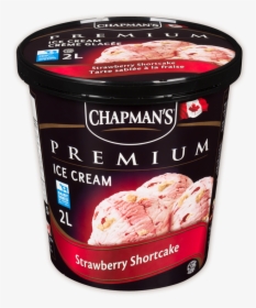 Chapman"s Premium Strawberry Shortcake Ice Cream - Black Cherry Ice Cream Chapman's, HD Png Download, Free Download