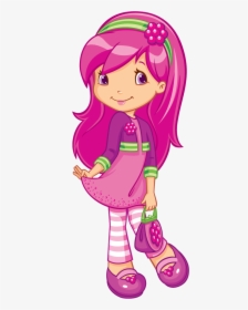 Cliparts Png Friends Clipartspng - Strawberry Shortcake Girl With Hair, Transparent Png, Free Download