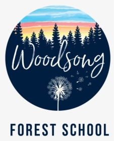Woodsong Forrest School Logo1 - Christmas Tree, HD Png Download, Free Download