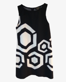 Short Dress With Geometric Patterns - Dress, HD Png Download, Free Download