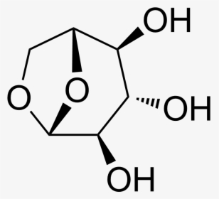 Ch/21 - Levoglucosan Structure, HD Png Download, Free Download