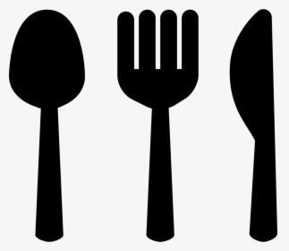And Knive Silhouettes Restaurant - Spoon Symbols, HD Png Download, Free Download