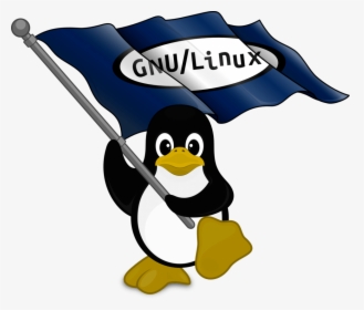 Gnu Linux Logo Penguin Svg - Linux Penguin Png, Transparent Png, Free Download