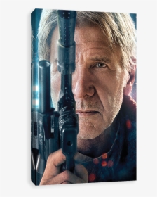 The Force Awakens - Han Solo Poster The Force Awakens, HD Png Download, Free Download