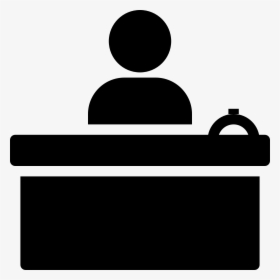 Computer Icons Service Receptionist Accounting Business - Recepcion Icono Png, Transparent Png, Free Download