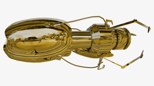 Transparent Sousaphone Png - Golden Portal Gun, Png Download, Free Download
