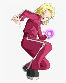 Android 18 By Saodvd-dbjqyqy - Android 18 In Tracksuit, HD Png Download, Free Download