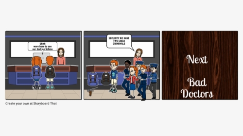 Receptionist Storyboard, HD Png Download, Free Download