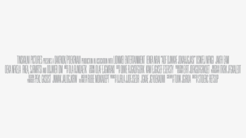 Movie Credits Png - Movie Poster Credits Transparent, Png Download, Free Download