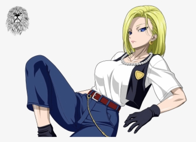 Android 18 , Png Download - Cartoon, Transparent Png, Free Download