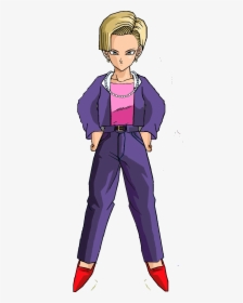 Android 18 Gt - Dragon Ball Gt Androide 18, HD Png Download, Free Download
