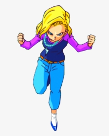Transparent Android 18 Png - Androide C 18 Dragon Ball Super, Png Download, Free Download