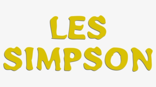 Logo Français Des Simpson Dans Le Générique - Simpson Logo Francais, HD Png Download, Free Download