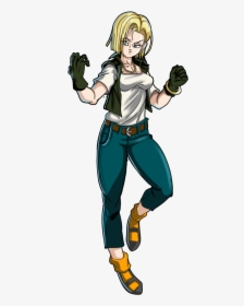 Android 18 By Imaginationclash - Cartoon, HD Png Download, Free Download