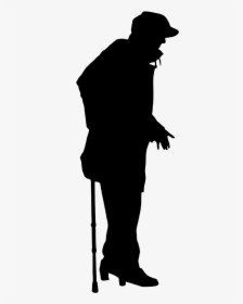 Silhouette Person Photography Old Age, HD Png Download, Free Download