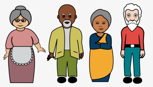 Hello Clipart Social Person - Png Transparent Old Person, Png Download, Free Download