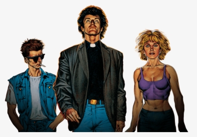 Preacher Comic Art, HD Png Download, Free Download
