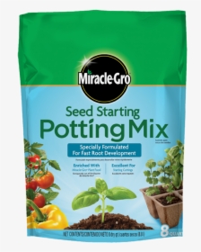 Miracle Gro Seed Starting Potting Mix, HD Png Download, Free Download