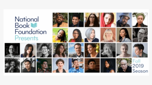 National Book Foundation Announces Fall Season Of Nbf - Collage, HD Png Download, Free Download