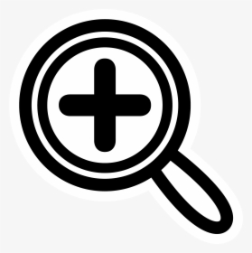 Mono Magnify Clip Arts - Optimized Icon, HD Png Download, Free Download