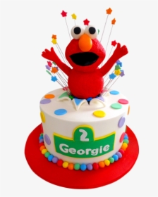 3d Elmo Cake - Birthday Cake, HD Png Download, Free Download