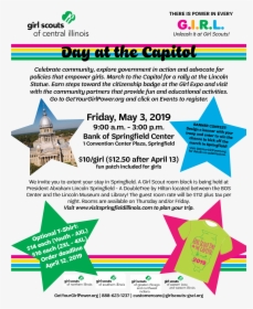 Girl Scout Day At The Capitol 2019, HD Png Download, Free Download