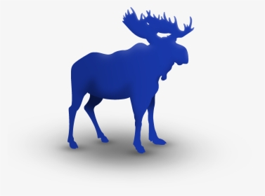 Moose Silhouette Vector , Png Download - Moose Compared To Camel, Transparent Png, Free Download