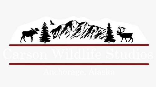 Moose Clipart Wildlife Alaska - Silhouette, HD Png Download, Free Download