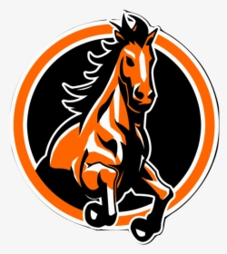 Mustang Logo, Sports Logo, Mustangs, Uni, Logo Design, - Mclaughlin School Sd Logo Mustangs, HD Png Download, Free Download