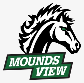 Mustang Clipart Homecoming Game - Mounds View High School Mustang, HD Png Download, Free Download