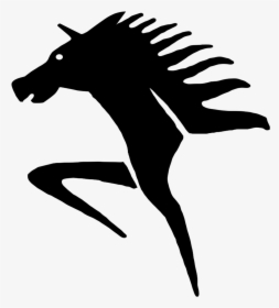 Mustang Pony Logo Mane Clip Art - Logo Png For Editing, Transparent Png, Free Download