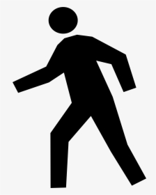 Pedestrian Crossing Symbol, HD Png Download, Free Download