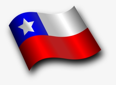 Chile, Chilean, Country, Flag, Waving - Chile Flag Clip Art, HD Png Download, Free Download