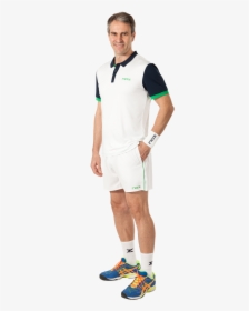 Polo Pádel Hombre Pro Blanco - Polo Shirt, HD Png Download, Free Download