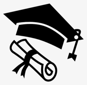 Transparent Graduation Caps In The Air Clipart - Gorro De Graduacion Dibujo, HD Png Download, Free Download