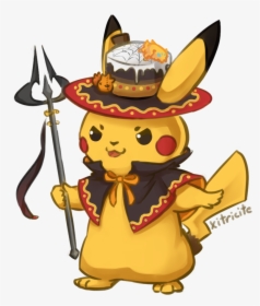 Fan Art Pikachu Halloween, HD Png Download, Free Download