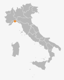 Italy Map Black Outline, HD Png Download, Free Download
