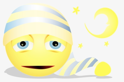 Graphic, Sleepy Smiley, Tired, Bedtime, Goodnight - Sleep, HD Png Download, Free Download