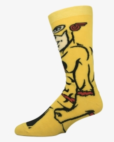 Dc Comics Reverse Flash 360 Superhero Socks - Sock, HD Png Download, Free Download