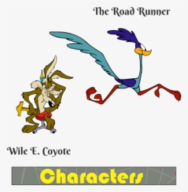 Wile E Coyote And Roadrunner Download - Road Runner Free Vector, HD Png Download, Free Download