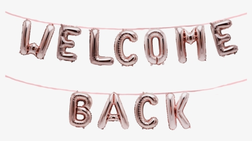 Welcome Back Balloon Banner Homecoming Set Military - Choker, HD Png Download, Free Download