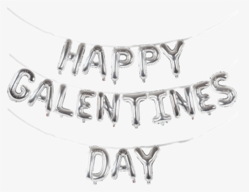 Happy Galentine"s Day - Silver, HD Png Download, Free Download