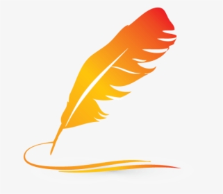 Feather Pen Png Logo, Transparent Png, Free Download